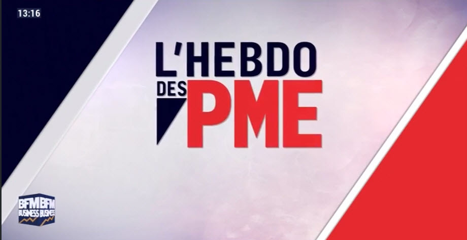 Video interview on "L'Hebdo des PME" 